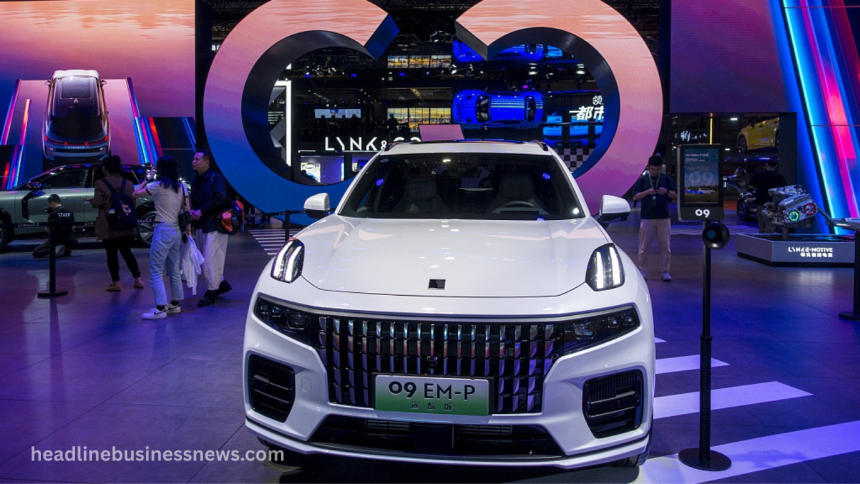 Auto Shanghai showcases new EV era featuring flying cars