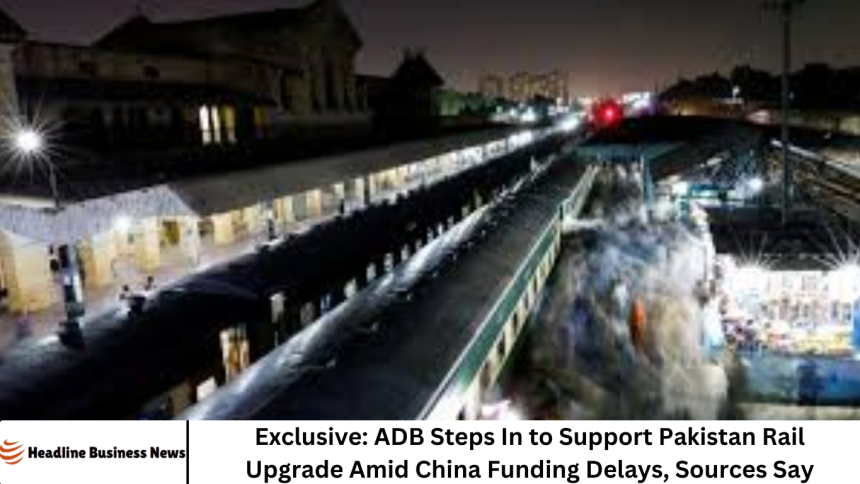 Exclusive: ADB Steps In to Support Pakistan Rail Upgrade Amid China Funding Delays, Sources Say