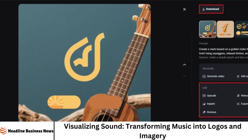 Visualizing Sound: Transforming Music into Logos and Imagery